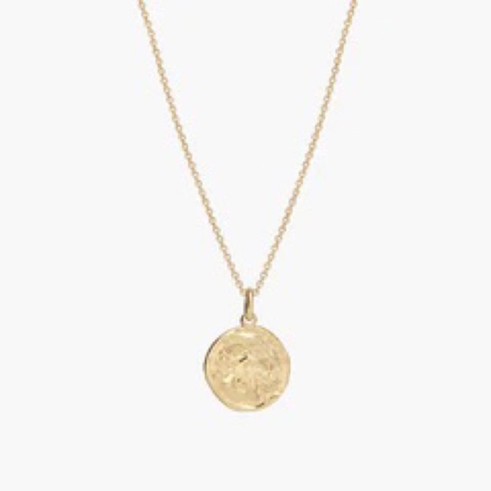 Ana Luisa Organic Coin Necklace NWT